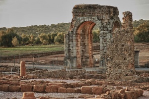 The Roman town of Cáparra