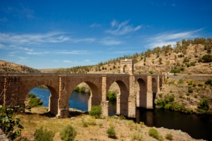Roman bridge at Alcántara